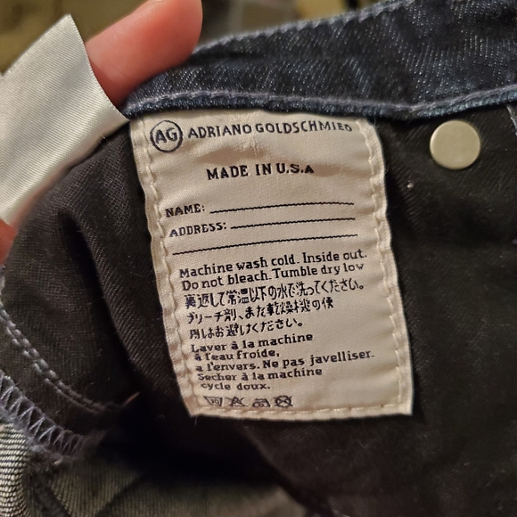 AG boho mid rise flare - Picture 3 of 6